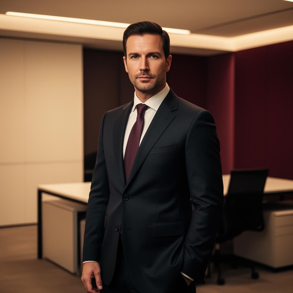 Finance creator portrait